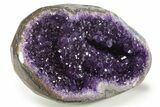 Sparkling Deep-Purple Amethyst Geode - Uruguay #342733-1